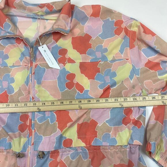 Women’s Travis Mathew “Girls Weekend” Top jacket Sz. XL -Full Zip Floral - Picture 5 of 12